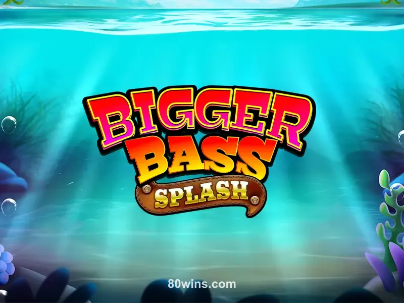 Imagem do jogo Bigger Bass Splash da 80wins